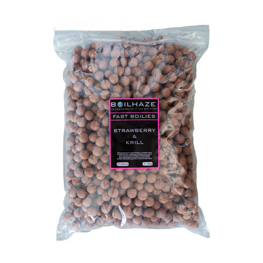 Boilies FAST & Strawberry Krill 5KG